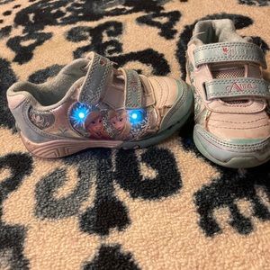 Anna and Elsa light up sneakers